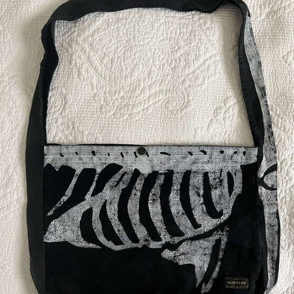 Kapital Skeleton Side Bag